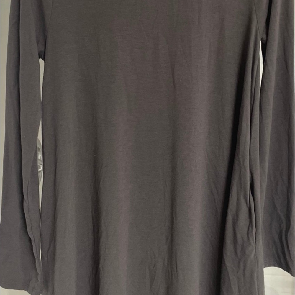 Women's Long Sleeve Gray Dress